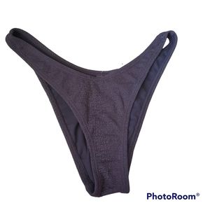 New Damsel Classic Black Bikini Bottom Size Medium
